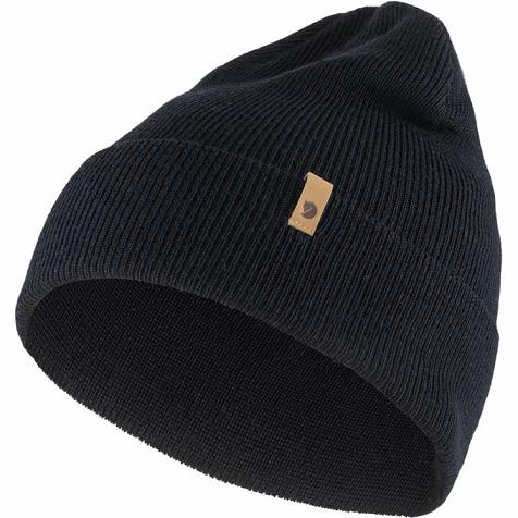 Fjallraven Men Classic Beanies Dark Navy PH74538 Philippines